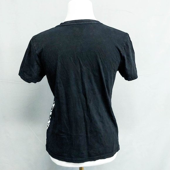 80s Style Mixed Print Graphic Tee - Picture 3 of 6